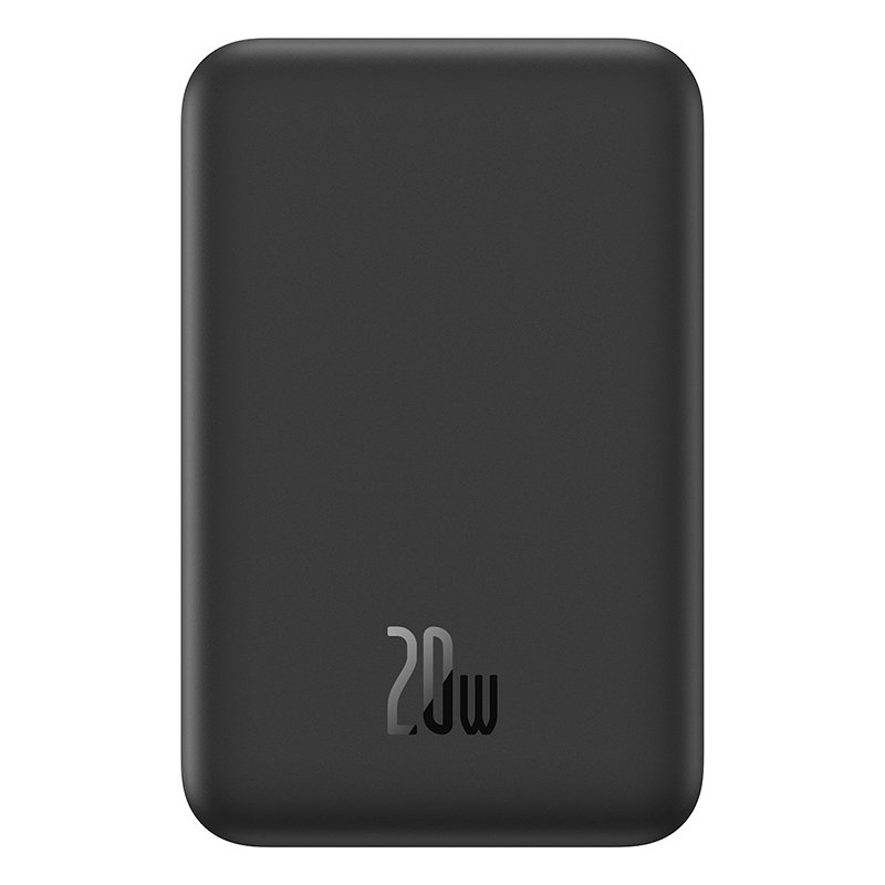 Baseus 5000mAh 20W Magnetic Mini Wireless Power Bank – Cluster Black