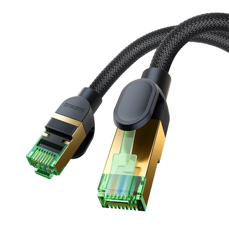 Baseus 5Meter High Speed CAT8 40Gigabit Ethernet Nylon Braided Cable