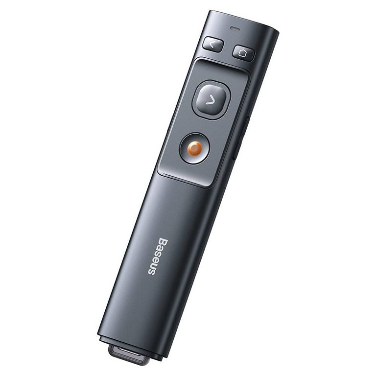 Baseus Wireless Presenter Orange Dot (Red Laser) – ACFYB-0G- 1 Year Warranty