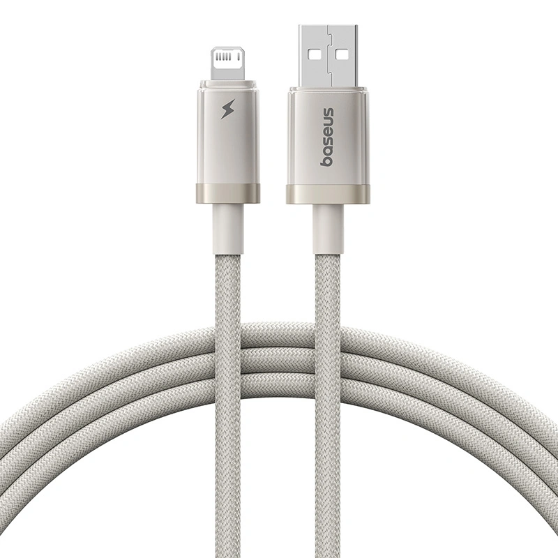 Baseus Titanium Alloy 1 Meter USB to Lightning 2.4A Fast Charging Cable