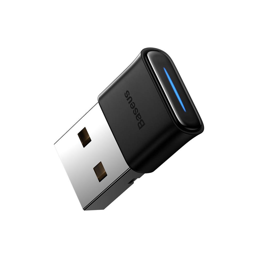 Baseus Bluetooth 5.0 USB Adapter Receiver Black -ZJBA000001- 1 Year Warranty