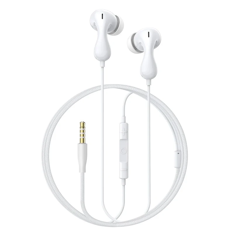 Baseus Encok HZ20 Wired Earphones – Moon White