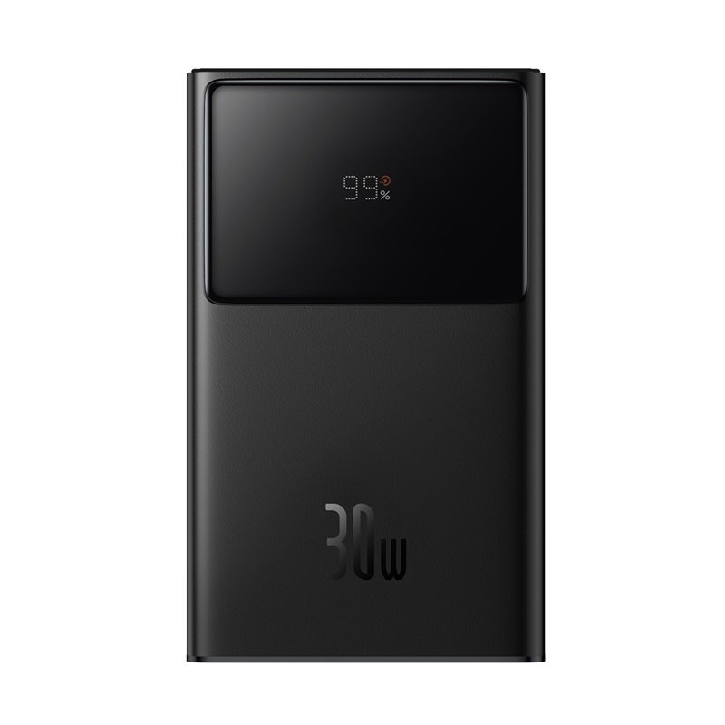 Baseus 10000mAh 30W Star-Lord Digital Display Fast Charging Power Bank – Cluster Black