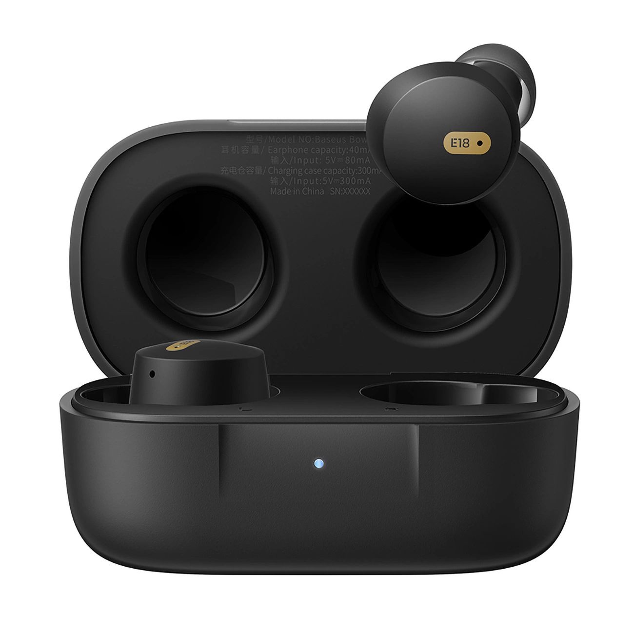 Baseus Bowie E18 True Wireless Earphones – Cosmic Black