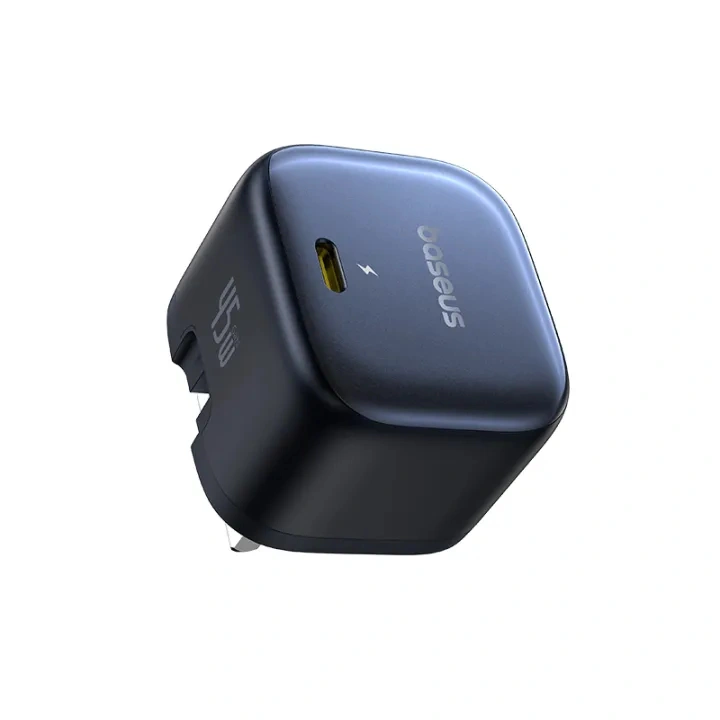 Baseus 45W PicoGo AE11 GaN 6 Type-C Fast Charger – Cosmic Black