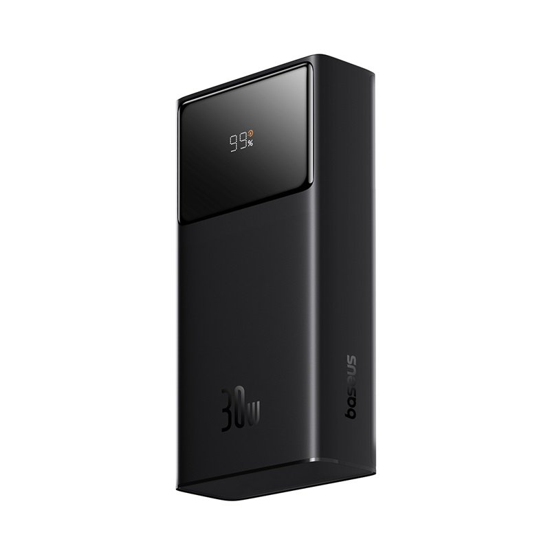 Baseus 20000mAh 30W Star-Lord Digital Display Fast Charging Power Bank Cluster Black