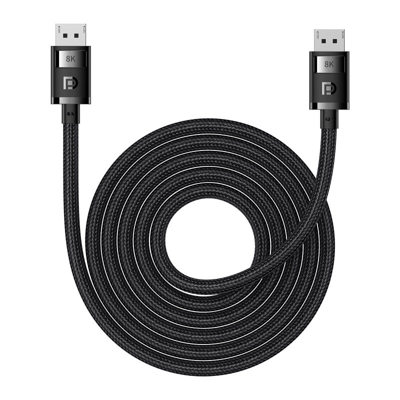 Baseus 5m DP 8K to DP 8K High Definition Series Adapter Cable Cluster Black – B00633706111-04