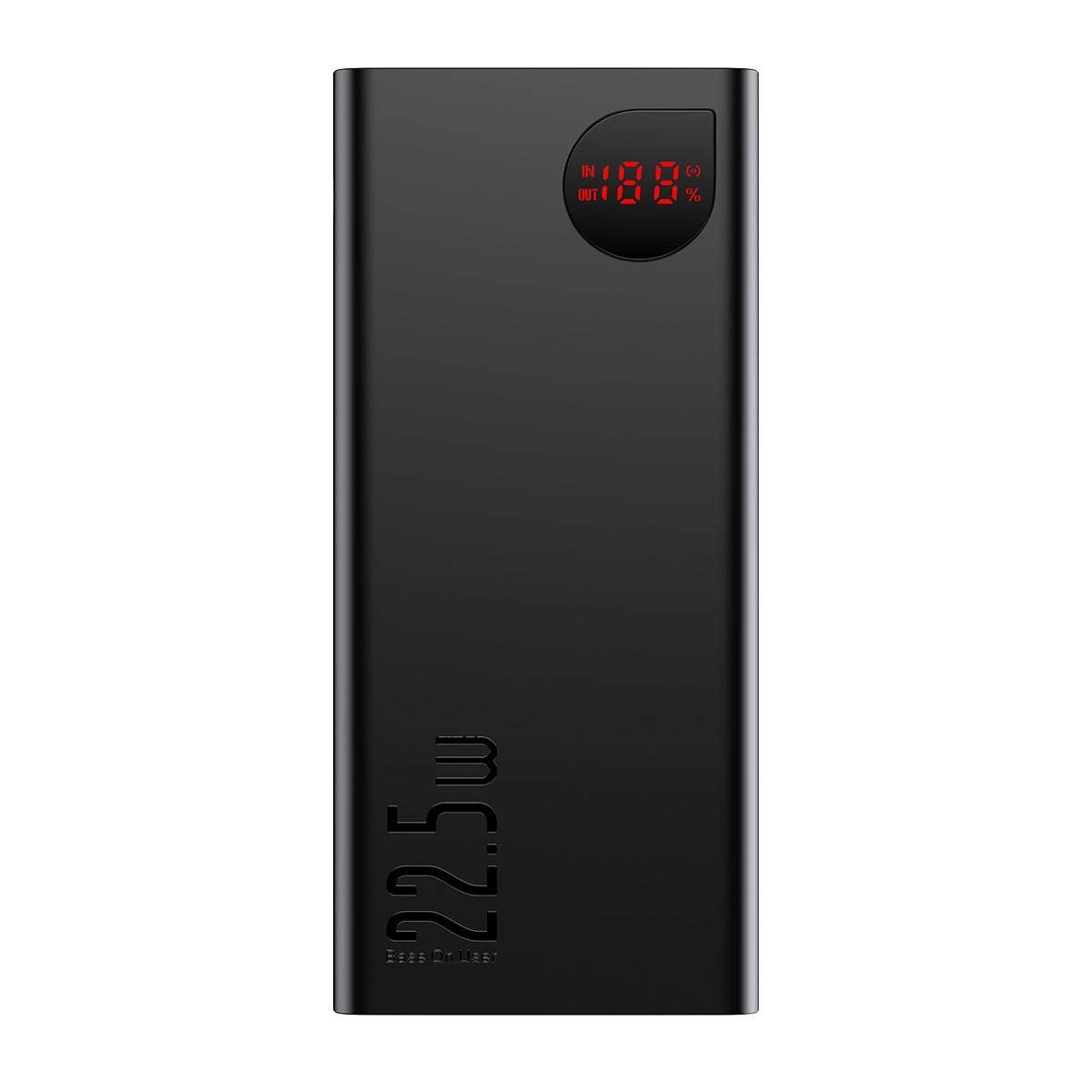 Baseus 10000mAh 22.5W Adaman Metal Digital Display Quick Charge Power Bank- 1 Year Warranty