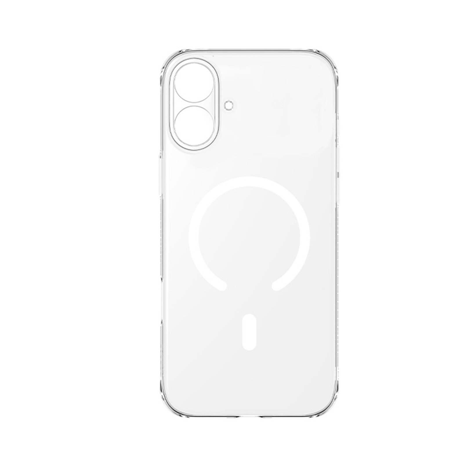 Baseus iPhone 17  Crystal Slim Magnetic With Lense Background cover Phone Case Clear
