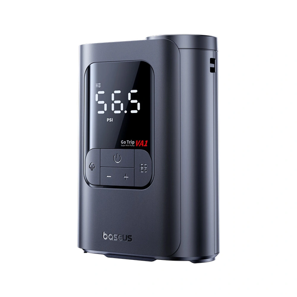 Baseus GoTrip VA1 Super Mini Wired Inflator 22-Cylinder – Cosmic Black – C0119701