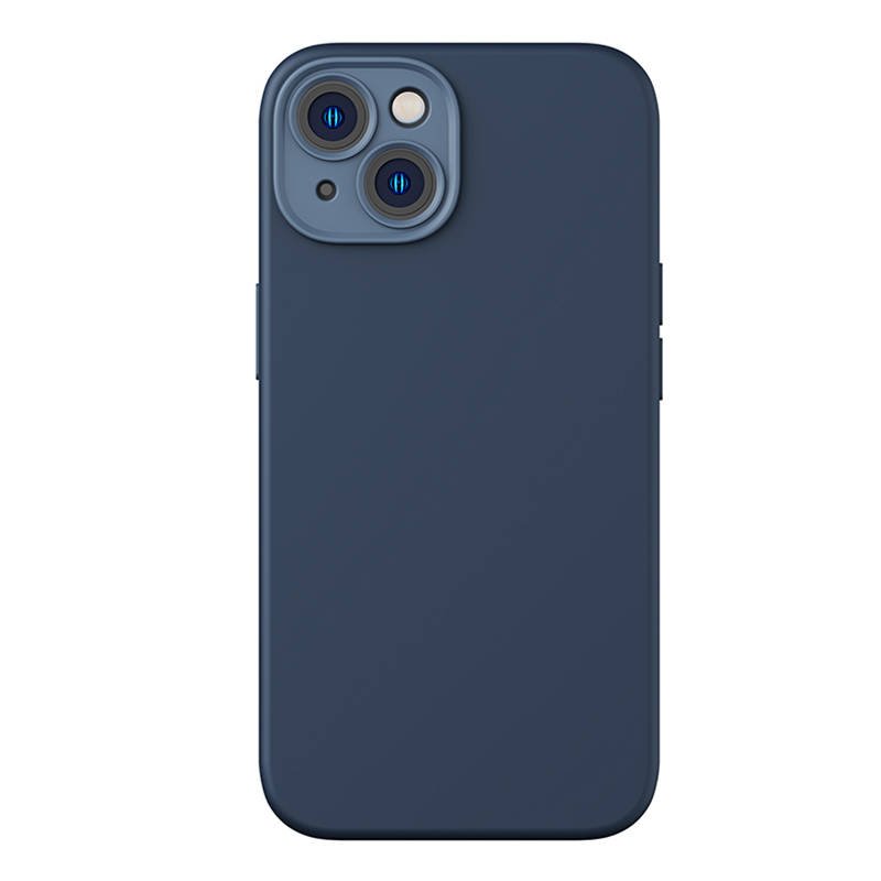 Baseus Iphone 14 Plus Liquid Silica Gel Series Case – Blue