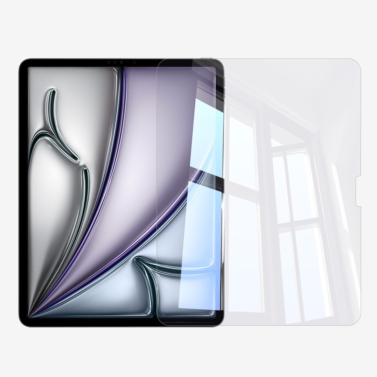 Baseus  iPad Air (2024) 13” Clear Crystal Blue Light Blocking Tempered Glass Screen Protector