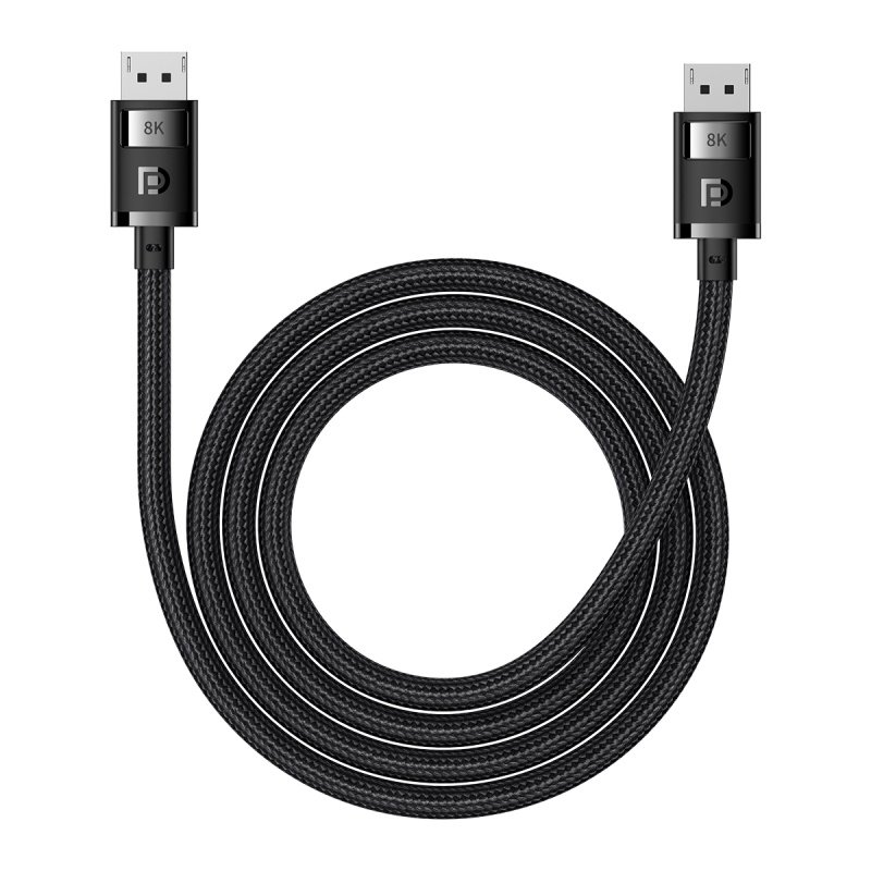 Baseus 2m High Definition Series DP 8K to DP 8K Adapter Cable  Cluster Black – B00633706111-02