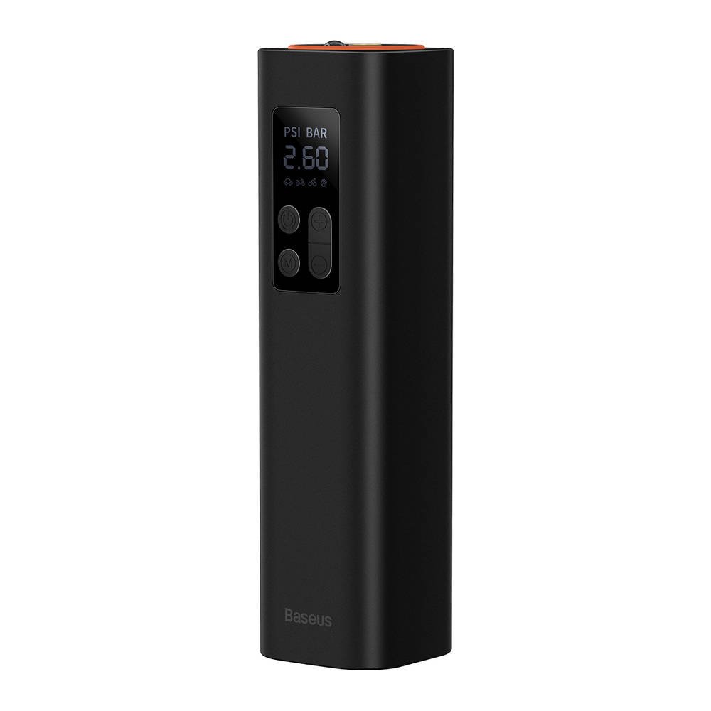 Baseus Super Mini Inflator Pump – Black- 1 Year Warranty
